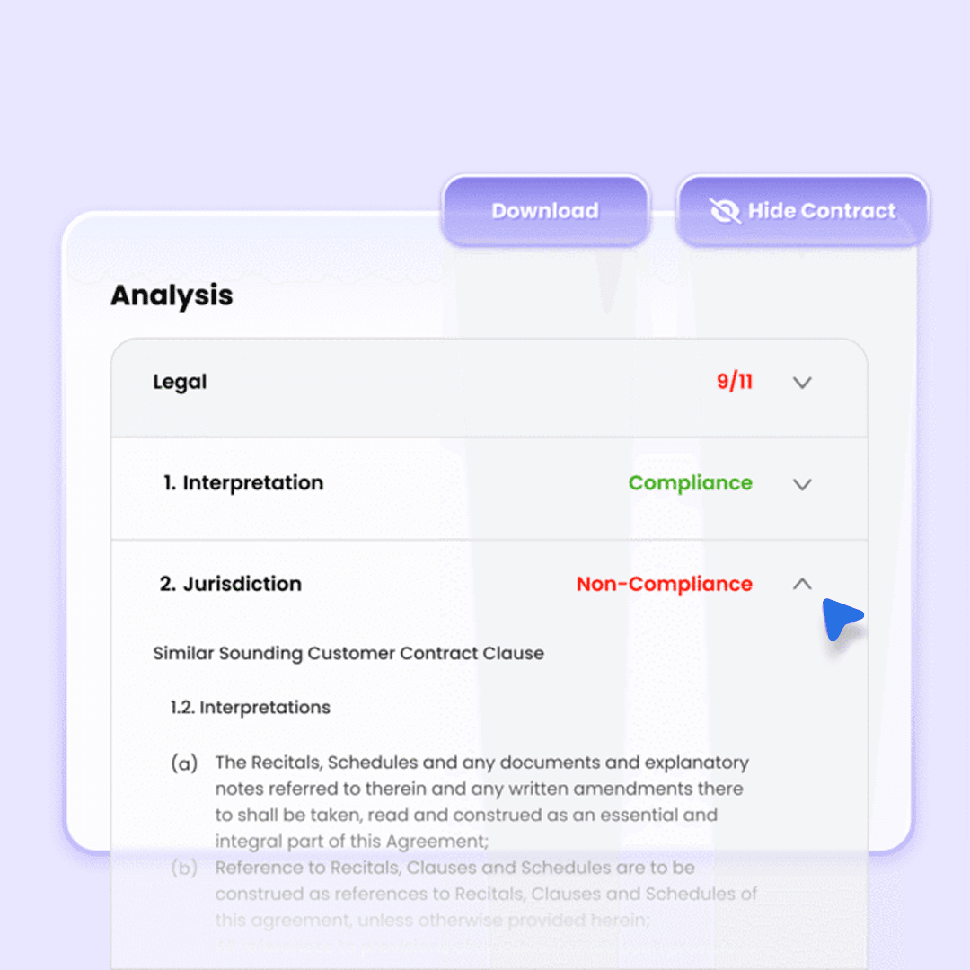 AI-Powered Contract Analysis